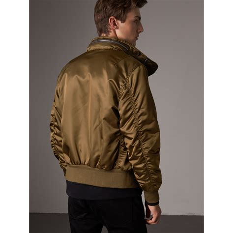 burberry bomber men|burberry khaki bomber jacket.